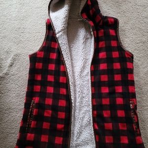 Plaid vest